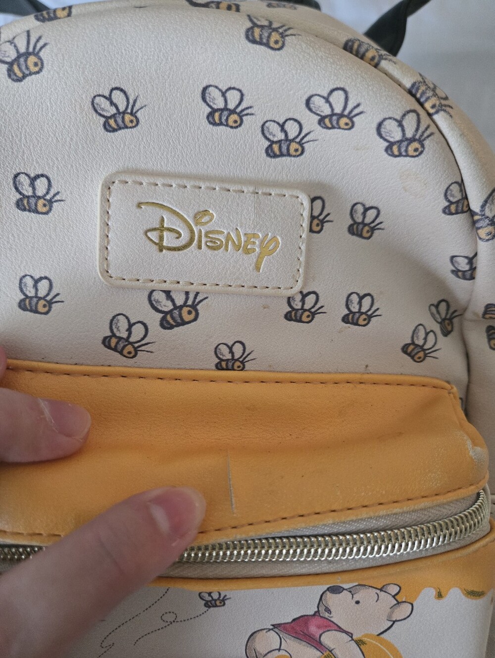 Loungefly Winnie The Pooh Bees And Honey Mini Backpack - Picture 7 of 7